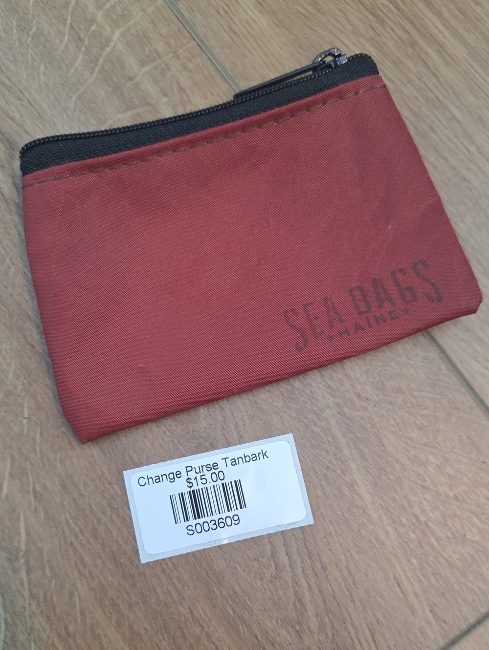Sea Bags Tanbark Change Purse